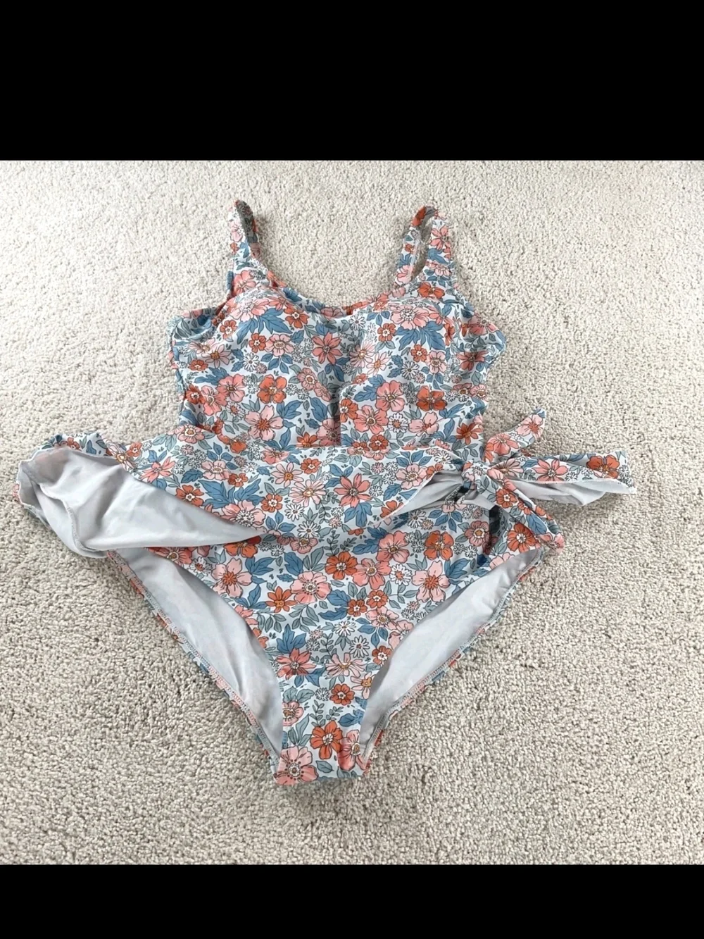 NWT Size‎ 22 Floral Swim Dress One Piece Bathing Suit, Beach, Vacation, Poolside